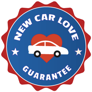 New Car Love Guarantee badge