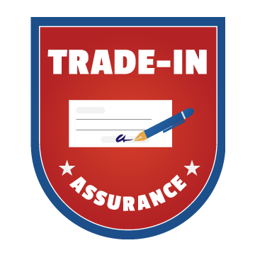 Trade-In Assurance badge